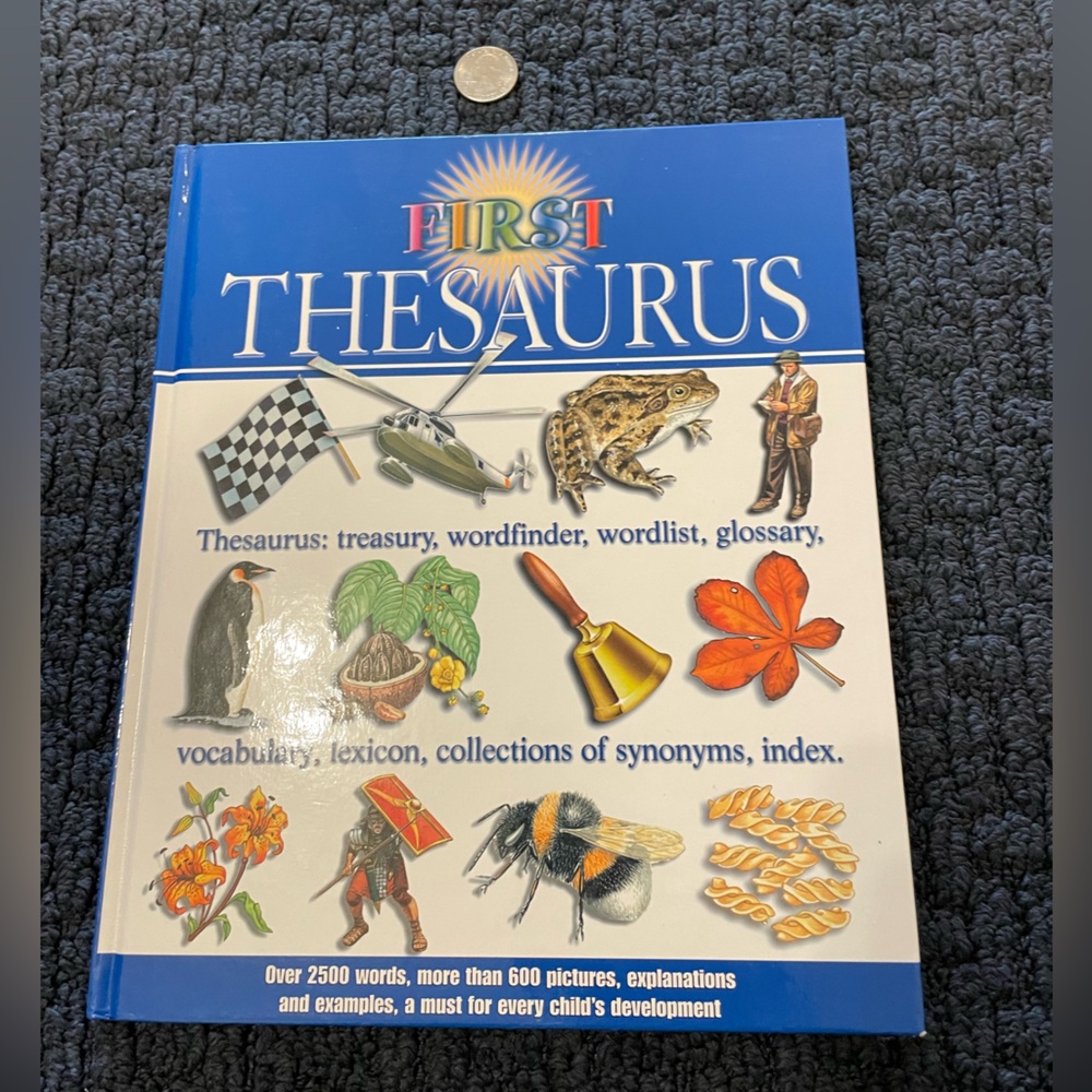 First Thesaurus by John Grisewood. Hardcover. Great condition.
